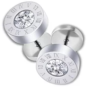 Uhani JEWELRY & WATCHES - Circle Silver - L467_Silver
