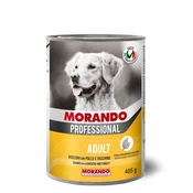 Morando Dog Prof Adult Komadici Piletina i Curetina, 405g konzerva
