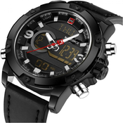 Moška ura NAVIFORCE - črna/srebrna KP2836