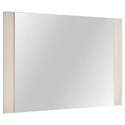 Xora STENSKO OGLEDALO, 100/70/2 cm steklo, leseni material