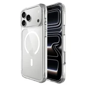 MaxMobile maskica za iPhone 17 Pro/ 18 Pro DROP-PROOF PURE MAGSAFE prozirna