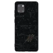 Silikonski črni ovitek za Samsung Galaxy Note 10 Lite N770F - SCRATCH