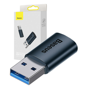 Baseus Ingenuity USB-A na USB-C adapter OTG (plavi)