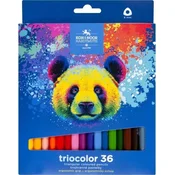 Koh-i-Noor Trikotne barvice Triocolor 36 kosov Medvedek