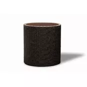 KETER Keter Cylinder M okrasni lonec ratan videz, rjav, 18 l, 36x37,3 cm