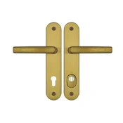 Ojačani fitingi MP STANDARD PLUS (F4 - Anodizirana bronasta), ročaj/gumb, PZ PLUS z luknjo za vložek, MP F4 - bronasto eloksirano, 90 mm