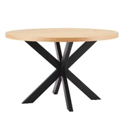 Homestar Jedilna miza VANCOUVER D120xV75cm hrast