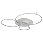 Mömax Stropna Led-svetilka Linyou, Srebrna