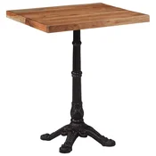 Bistro stolic 60 x 60 x 76 cm od masivnog bagremovog drva