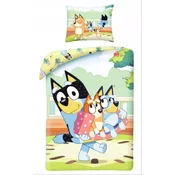 Bluey: Bluey in Bingo posteljnina komplet, bombaž - 140 x 200 cm