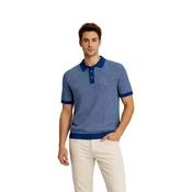 JACK & JONES Majica Bluchris temno modra / bela