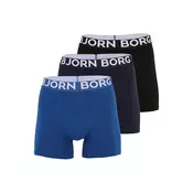 BJÖRN BORG Bokserice plava / morsko plava / crna / bijela