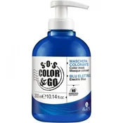 Alama Sos Color E Go Electric Blue Hair Color Mask 300ml