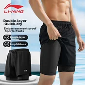 Li-Ning Muški kupaci šorts, Crni