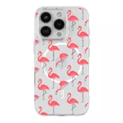 Maska Mag Case Nanobit Print za iPhone 16 Pro Max Tropical Flamingos