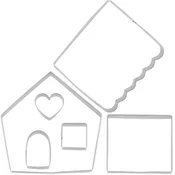 Birkmann Set modelov za piškote za izdelavo medene hišice - 1 set