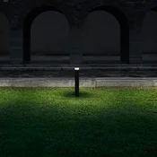 Flos Architectural FLOS Pointbreak Bollard 2, 2.700K antracit 90cm - Dizajn - Kovina