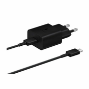 SAMSUNG Punjac 15W Type-C + kabel Type-C ( EP-T1510 )/ crna