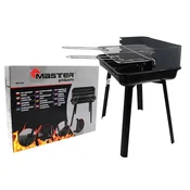 Roštilj sklopivi 36x31x45cm crni/sivi Master grill&party