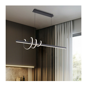 ONLI - LED luster na sajli SWING LED/30W/230V 4000K crna