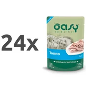 Oasy Natural Range Adult tuna v želeju, vrečka - 70 g 24 x 70 g