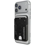 1 to 3 SKINARMA VEKTOR MAGNETNA PAMETNA DENARNICA ZA TELEFONE S STOJALOM, RAZLIČICA ONIKS
