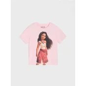 Sinsay - Majica Moana 2 - pastelno roze