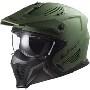 Motociklistička kaciga LS2 OF606 Drifter Jednobojna zelena mat