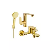Mexen Milo R40 set za kad, zlat - 713053R40-50