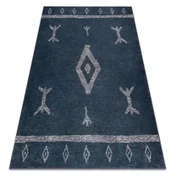 eoshop Preproga ANTIKA 121 tek, moderna azteška, pralna - antracitna ( - Velikost: 120x170 cm)