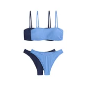 The Set Bikini mornarska/svetlo modra