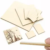 OEM Format LaserSmooth – Tehnična Vezana Plošča 30x30x2,5 Cm | Obojestransko Brušena, Razred I