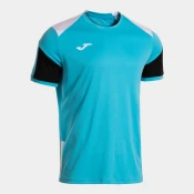 DANUBIO SHORT SLEEVE T-SHIRT TURQUOISE BLACK 6XS