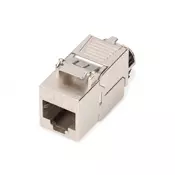 Cat.8.I Keystone Module shielded, tool free, dust cap