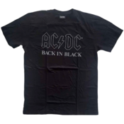 AC/DC Majica Back In Black Black M