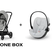 Cybex duo sistem Eos Cloud G, Stone Grey(Crni ram)
