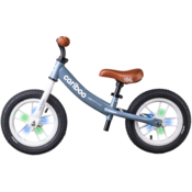 Bicikl za ravnotežu Cariboo - LEDventure, plavo/smedi