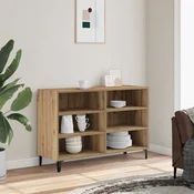 vidaXL Komoda artisan hrast 103,5x35x70 cm inženirski les