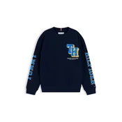TOMMY HILFIGER Majica modra/mornarska/temno rumena
