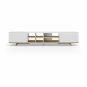 Bela TV omarica 230x44 cm Cequoia – Marckeric