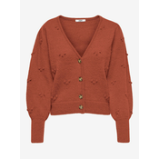 Brick womens cardigan JDY Sigrid - Women