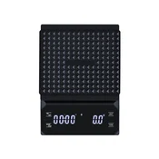 INF Precizna tehtnica za kavo - z nedrsečo podlogo Black, (5000085532)