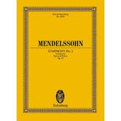MENDELSSOHN:SYMPHONY NO.2 OP.52 LOBGESANG STUDY SCORE