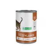 NATURES PROTECTION Vlažna hrana za macke Can Cat Adult govedina i jagnjetina 400g