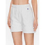 Champion Športne kratke hlače Minimal Reverse Weave 116247 Siva Regular Fit