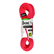 BEAL Plezalna vrv Zenith 9,5 mm 50 m, enobarvna roza