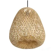 Viseča svetilka iz bambusa Boho 30 cm 1xE27