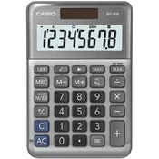 Kalkulator, stolni, 8 znamenaka, CASIO MS-80 F, sivi MS 80 F