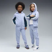 PUMA Essentials Colourblocked Hooded Full-Zip Tracksuit Kids, Clothing, Chambray Blue, 5-6Y