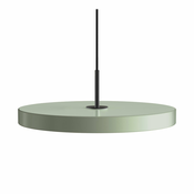 Svetlo zelena LED viseča svetilka s kovinskim senčnikom o 43 cm Asteria Medium – UMAGE